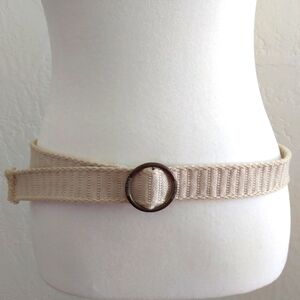 Clearance! Hollister Cream Fringe Cotton Belt